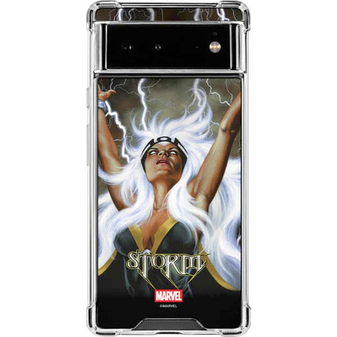 Marvel X-Men Storm by Joe Jusko Google Pixel 6 Clear Case
